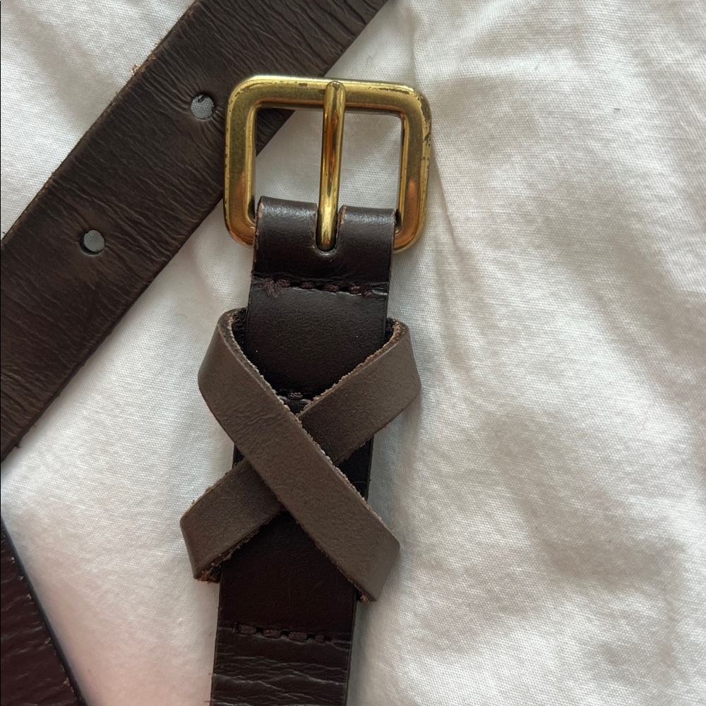 J. Crew Leather Belt